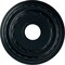 Ekena Millwork Dublin Ceiling Medallion (Fits Canopies up to 8 1/4"), 15 3/8"OD x 3 5/8"ID x 1"P, Night Shade CM15DUNSF - alternate 1
